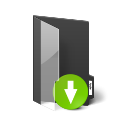 Folder Downloads Icon, Folder Downloads,NX10,System,