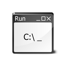 Run white Icon, Run white,NX10,System,
