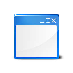Window blue Icon, Window blue,NX10,System,