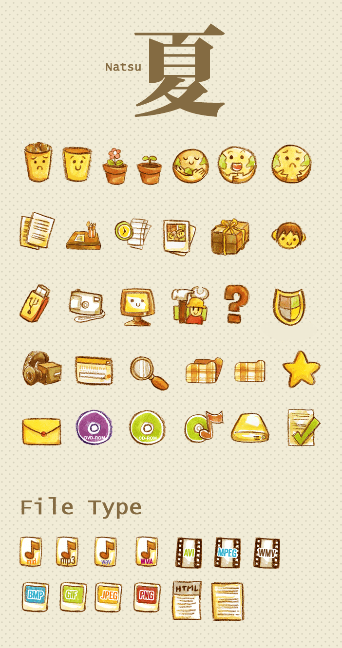 Natsu Catalogue Icon, Natsu Catalogue,Natsu Icon Set,System,http://Raindropmemory.deviantart.com/art/Natsu-Icon-Set-81597962