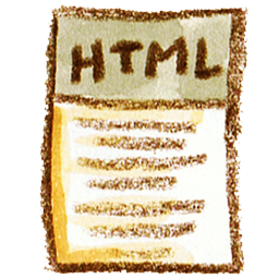 Natsu HTML Icon, Natsu HTML,Natsu Icon Set,System,http://Raindropmemory.deviantart.com/art/Natsu-Icon-Set-81597962