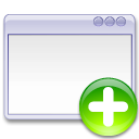 Action window new Icon, Action window new,NuoveXT 2,System