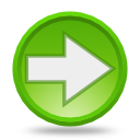 Actions arrow right Icon, Actions arrow right,NuoveXT 2,System
