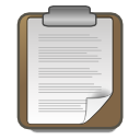 Actions clipboard Icon, Actions clipboard,NuoveXT 2,System