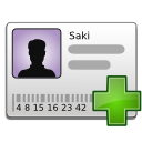 Actions contact new Icon, Actions contact new,NuoveXT 2,System