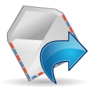 Actions mail forward Icon, Actions mail forward,NuoveXT 2,System