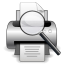 Actions print preview Icon, Actions print preview,NuoveXT 2,System