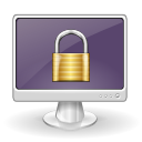 Actions sreen lock Icon, Actions sreen lock,NuoveXT 2,System