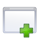 Actions window plus Icon, Actions window plus,NuoveXT 2,System