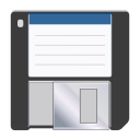 Devices gnome dev floppy Icon, Devices gnome dev floppy,NuoveXT 2,System