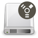 Devices harddisk firewire Icon, Devices harddisk firewire,NuoveXT 2,System