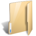 Folder open Icon, Folder open,NuoveXT 2,System