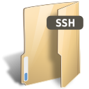 Folder ssh Icon, Folder ssh,NuoveXT 2,System