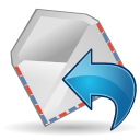 Mail reply Icon, Mail reply,NuoveXT 2,System