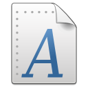 Mimetypes font Icon, Mimetypes font,NuoveXT 2,System