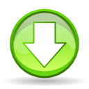 Actions arrow down Icon, Actions arrow down,NuoveXT,System