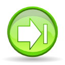 Actions arrow right end Icon, Actions arrow right end,NuoveXT,System