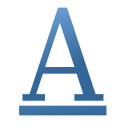 Actions format text underline Icon, Actions format text underline,NuoveXT,System