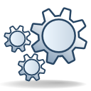 Actions gear Icon, Actions gear,NuoveXT,System