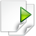 Actions go next view page Icon, Actions go next view page,NuoveXT,System