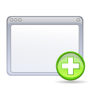 Actions new window Icon, Actions new window,NuoveXT,System