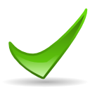 Actions ok Icon, Actions ok,NuoveXT,System