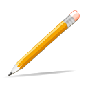Actions pencil Icon, Actions pencil,NuoveXT,System