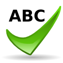 Actions spellcheck Icon, Actions spellcheck,NuoveXT,System