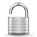 Actions unlock Icon, Actions unlock,NuoveXT,System