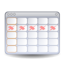 Apps evolution calendar Icon, Apps evolution calendar,NuoveXT,System
