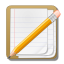 Apps text edit Icon, Apps text edit,NuoveXT,System