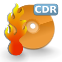 Devices cd writer Icon, Devices cd writer,NuoveXT,System