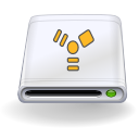Devices removable firewire Icon, Devices removable firewire,NuoveXT,System