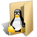 Folder linux Icon, Folder linux,NuoveXT,System