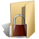 Folder locked Icon, Folder locked,NuoveXT,System