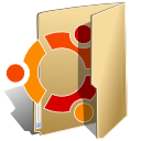 Folder ubuntu Icon, Folder ubuntu,NuoveXT,System