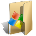 Folder windows Icon, Folder windows,NuoveXT,System