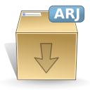 Mimetypes arj Icon, Mimetypes arj,NuoveXT,System