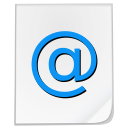 Mimetypes message Icon, Mimetypes message,NuoveXT,System