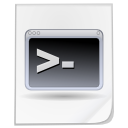 Mimetypes shell script Icon, Mimetypes shell script,NuoveXT,System