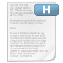 Mimetypes source h Icon, Mimetypes source h,NuoveXT,System