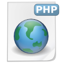 Mimetypes source php Icon, Mimetypes source php,NuoveXT,System