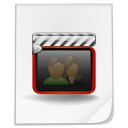 Mimetypes video Icon, Mimetypes video,NuoveXT,System