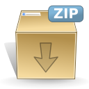 Mimetypes zip Icon, Mimetypes zip,NuoveXT,System