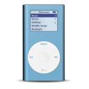 iPod mini blue Icon, iPod mini blue,NuoveXT,System
