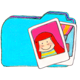 Osd folder b photos Icon, Osd folder b photos,O Sunny Day,System