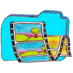 Osd folder b videos Icon, Osd folder b videos,O Sunny Day,System