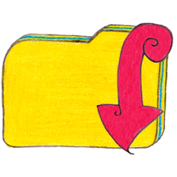 Osd folder y downloads Icon, Osd folder y downloads,O Sunny Day,System