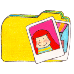 Osd folder y photos Icon, Osd folder y photos,O Sunny Day,System