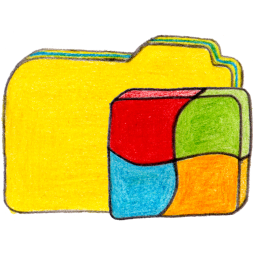 Osd folder y windows Icon, Osd folder y windows,O Sunny Day,System